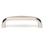 Alno Pulls 3" Center to Center Luxury Solid Brass Cabinet Handle / Drawer Pull Polished Nickel