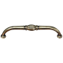 Alno Tuscany 6 Inch Center to Center Bar Cabinet Pull Polished Antique