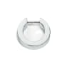 Alno Convertibles 1-1/2" Flat Round Solid Brass Cabinet Ring Pull - RING ONLY - No Mount Polished Chrome