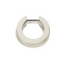 Alno Convertibles 1-1/2" Flat Round Solid Brass Cabinet Ring Pull - RING ONLY - No Mount Polished Nickel