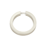 Alno Convertibles 3.5" Flat Round Solid Brass Cabinet Ring Pull - RING ONLY - No Mount Satin Nickel