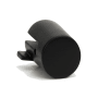 Alno Convertibles 9/16 Inch Wide Large Round Ring Pull Mount for 3" and 3.5" Rings - Ring Not Included Bronze
