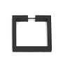 Alno Convertibles 3" Flat Square Solid Brass Cabinet Ring Pull - RING ONLY - No Mount Bronze
