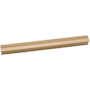 Alno Lux 6" Center to Center Linear Channeled Flush Rectangular Cabinet Handle / Drawer Pull Champagne