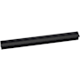 Alno Lux 8" Center to Center Linear Flush Channeled Rectangular Cabinet Handle / Drawer Pull Matte Black