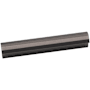 Alno Symmetry 3-1/2" Center to Center Faceted Linear Flush Rectangular Cabinet Handle / Drawer Pull Espresso