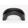 Alno Modern Slit Top 1-1/2" Center to Center Arch Bow Cabinet Handle / Drawer Pull Bronze