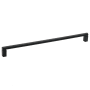 Alno Vogue 12" Center to Center Solid Brass Large Cabinet Handle / Drawer Pull Matte Black