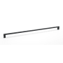 Alno Vogue 18" Center to Center Luxury Modern Solid Brass Cabinet Handle / Drawer Pull Matte Black