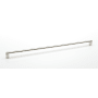 Alno Vogue 18" Center to Center Luxury Modern Solid Brass Cabinet Handle / Drawer Pull Polished Nickel