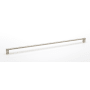 Alno Vogue 18" Center to Center Luxury Modern Solid Brass Cabinet Handle / Drawer Pull Satin Nickel