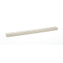 Alno Tempo 12" Center to Center Modern Linear Solid Brass Large Cabinet Handle with Recessed Lip Grip Polished Nickel