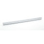 Alno Simplicity 18" Center to Center Solid Brass Linear Flush Mount Rectangular Cabinet Handle / Drawer Pull Polished Chrome