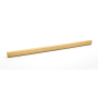 Alno Simplicity 18" Center to Center Solid Brass Linear Flush Mount Rectangular Cabinet Handle / Drawer Pull Satin Brass