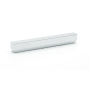 Alno Simplicity 6" Center to Center Solid Brass Linear Flush Mount Block Cabinet Handle / Drawer Pull Polished Chrome