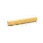 Alno Simplicity 6" Center to Center Solid Brass Linear Flush Mount Block Cabinet Handle / Drawer Pull Satin Brass