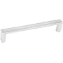 Alno Style Cents 5-1/16" Center to Center Wide Square Cabinet Handle / Drawer Pull Polished Chrome