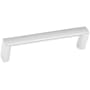 Alno Style Cents 3-3/4" Center to Center Handle Square Cabinet Handle / Drawer Pull Polished Chrome