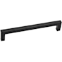 Alno Style Cents 6-5/16" Center to Center Narrow Square Cabinet Handle / Drawer Pull Matte Black