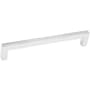 Alno Style Cents 6-5/16" Center to Center Narrow Square Cabinet Handle / Drawer Pull Polished Chrome
