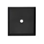 Alno Traditional 1-1/4" Square Solid Brass Backplate for Cabinet Knob Bronze