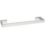 Alno Linear 18" Wide Solid Brass Modern Bathroom Towel Rod Bar Polished Chrome