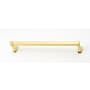 Alno Cube 18 Inch Wide Towel Bar Polished Brass