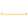 Alno Cube 30 Inch Wide Towel Bar Polished Brass