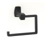 Alno Cube Modern 5.5"W Hook Style Slide On Toilet Paper Holder - Made From Solid Brass Bronze