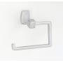 Alno Cube Modern 5.5"W Hook Style Slide On Toilet Paper Holder - Made From Solid Brass Polished Chrome