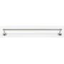 Alno Royale 24" Wide Traditional Brass Bathroom Towel Bar Towel Rod Polished Nickel