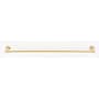 Alno Royale 30" Wide Traditional Brass Bathroom Towel Bar Towel Rod Unlacquered Brass