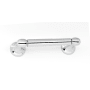 Alno Royale 6-1/4" Wide Horizontal Traditional Brass Toilet Paper Holder Polished Chrome
