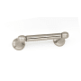 Alno Royale 6-1/4" Wide Horizontal Traditional Brass Toilet Paper Holder Satin Nickel