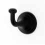 Alno Royale 2-3/4" Wide Luxury Solid Brass Single Prong Wall Mount Robe Bath Towel Utility Hook Bronze
