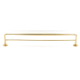 Alno Charlie's 30" Wide 2 Bar Double Solid Brass Bathroom Towel Bar Satin Brass