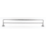 Alno Charlie's 30" Wide 2 Bar Double Solid Brass Bathroom Towel Bar Satin Nickel