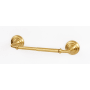 Alno Charlie's 7"W Traditional Style Solid Brass Spring Action Toilet Paper Holder Satin Brass