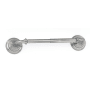 Alno Charlie's 7"W Traditional Style Solid Brass Spring Action Toilet Paper Holder Satin Nickel