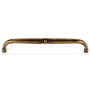 Alno Traditional 6" Center to Center Single Knuckle Solid Brass Cabinet Handle / Drawer Pull Antique English