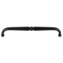 Alno Traditional 6" Center to Center Single Knuckle Solid Brass Cabinet Handle / Drawer Pull Bronze