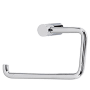 Alno Spa 1 - Contemporary Single C Post Slide On Toilet Paper Holder Polished Chrome