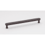 Alno Moderne 8" Center to Center Flat Bar Solid Brass Cabinet Handle / Drawer Pull Bronze