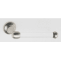 Alno Royale Modern 7-1/16" Wide Single Post Slide On Toilet Paper Holder with Acrylic Post Polished Nickel