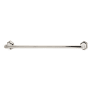 Alno Nicole 24 Inch Wide Towel Bar Polished Nickel