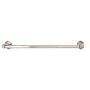 Alno Nicole 24 Inch Wide Towel Bar Satin Nickel