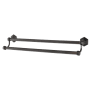 Alno Nicole 30 Inch Wide Double Towel Bar Barcelona