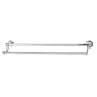 Alno Nicole 30 Inch Wide Double Towel Bar Polished Chrome
