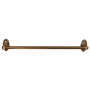Alno Classic Traditional 24 Inch Wide Towel Bar with 3/4 Inch Diameter Bar Antique English Matte