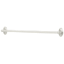 Alno Classic Traditional 24 Inch Wide Towel Bar with 3/4 Inch Diameter Bar Polished Chrome